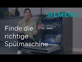 Finde die richtige geschirrsplmaschine  siemens geschirrspler