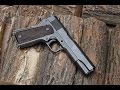 Shooting the World War II Colt 1911A1 45ACP pistol