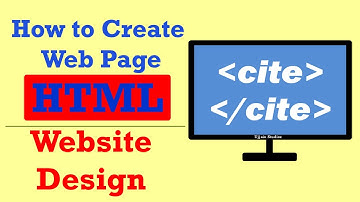 How to use CITE tag in HTML, FULL GUIDE IN VIDEOS. CITE TAG HTML5/HTML4 TUTRIAL