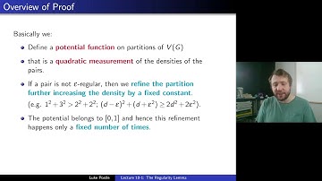 Graph Theory 10-1: Regularity Lemma