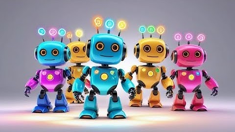 Six Toy Robots Count to Ten | Counting Song for Kids | Learn Numbers with Robots
