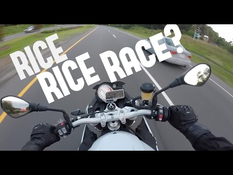 Bmw Ricer Rice Rice Baby | BMW s1000r Racing A Ricer.... - YouTube