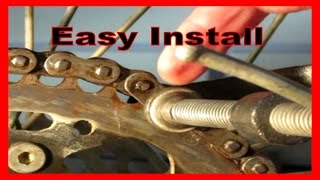 How to Install Masterlink for O-Ring Chain with Clip No Special Tools screenshot 4