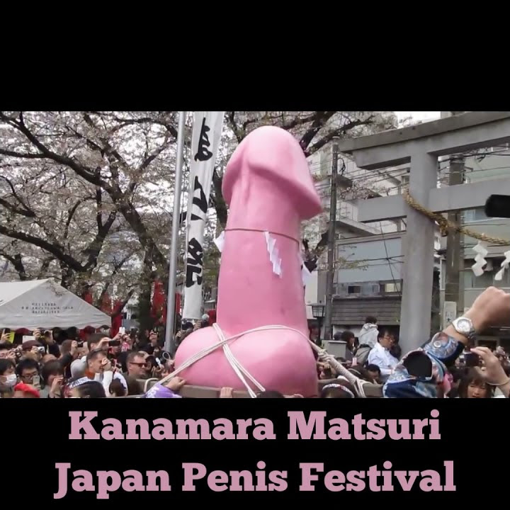 Craziest Festival - Japan's Penis Festival / Kanamara Festival #Shorts