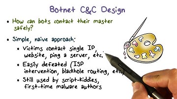 Botnet C&C Design
