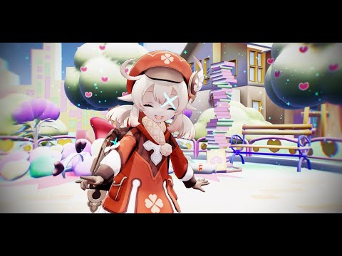 【MMD】【原神Genshin Impact－可莉/Klee】Melancholic【DL】