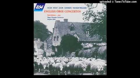 Gordon Jacob : Concerto No. 1 for oboe & string orchestra (1933 rev. 1934)