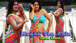 Megha The Rain Presents Satrangi Re In Fashionable Saree Shoot-31 Saree Lover Sareelover