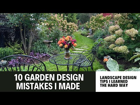 10 GARDEN DESIGN MISTAKES I MADE \u0026 Landscape Design Tips to Help You Avoid My Gardening Mistakes