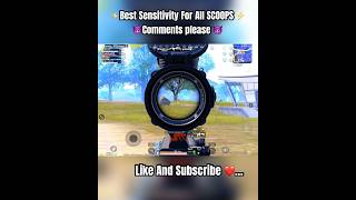 Pubg Best Sensitivity ??bgmi pubg pubgmobile ytshorts vairalshort pubgm mortal scout