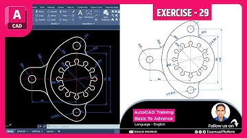 AutoCAD Exercise 29 – Step-by-Step Guide for Beginners | Master AutoCAD Basics