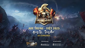 Máy SHENLONG | Bảng D | Solo Shang | AOE Trung Việt 2025 | BLV Toạc | 19/04/2025