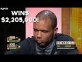 Phil Ivey Runs Like A GOD And Wins $2,205,000!