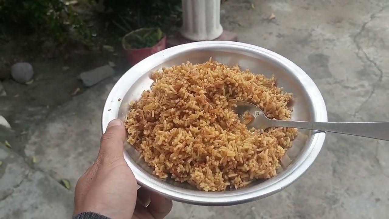 Food of a small YouTuber 