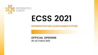 ECSS 2021.  Opening
