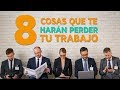 8 Cosas que te harán sufrir un despido en el trabajo ❌