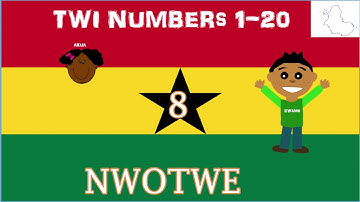 GHANA. Learn Akan Asante TWI Counting numbers 1-20