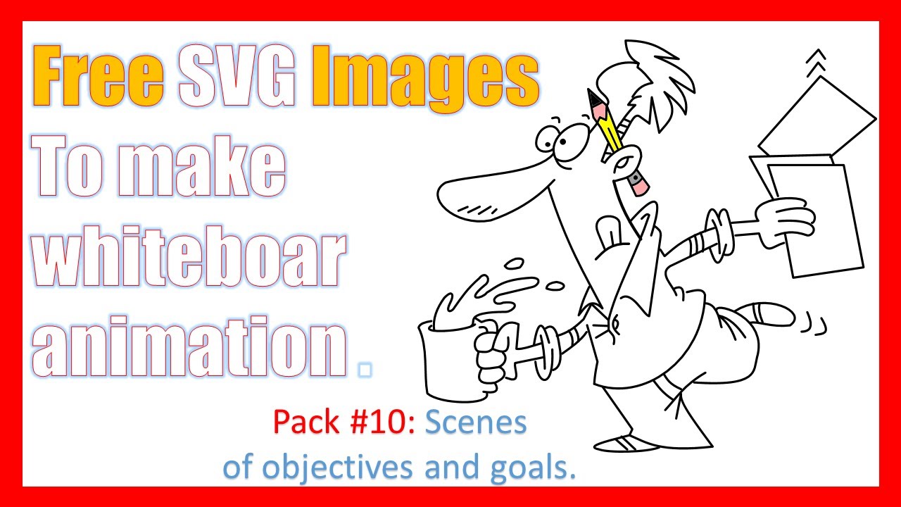 Download The Best Free Svg Images For Video Explainer Whiteboard Animation Videoscribe Pack 10 Youtube