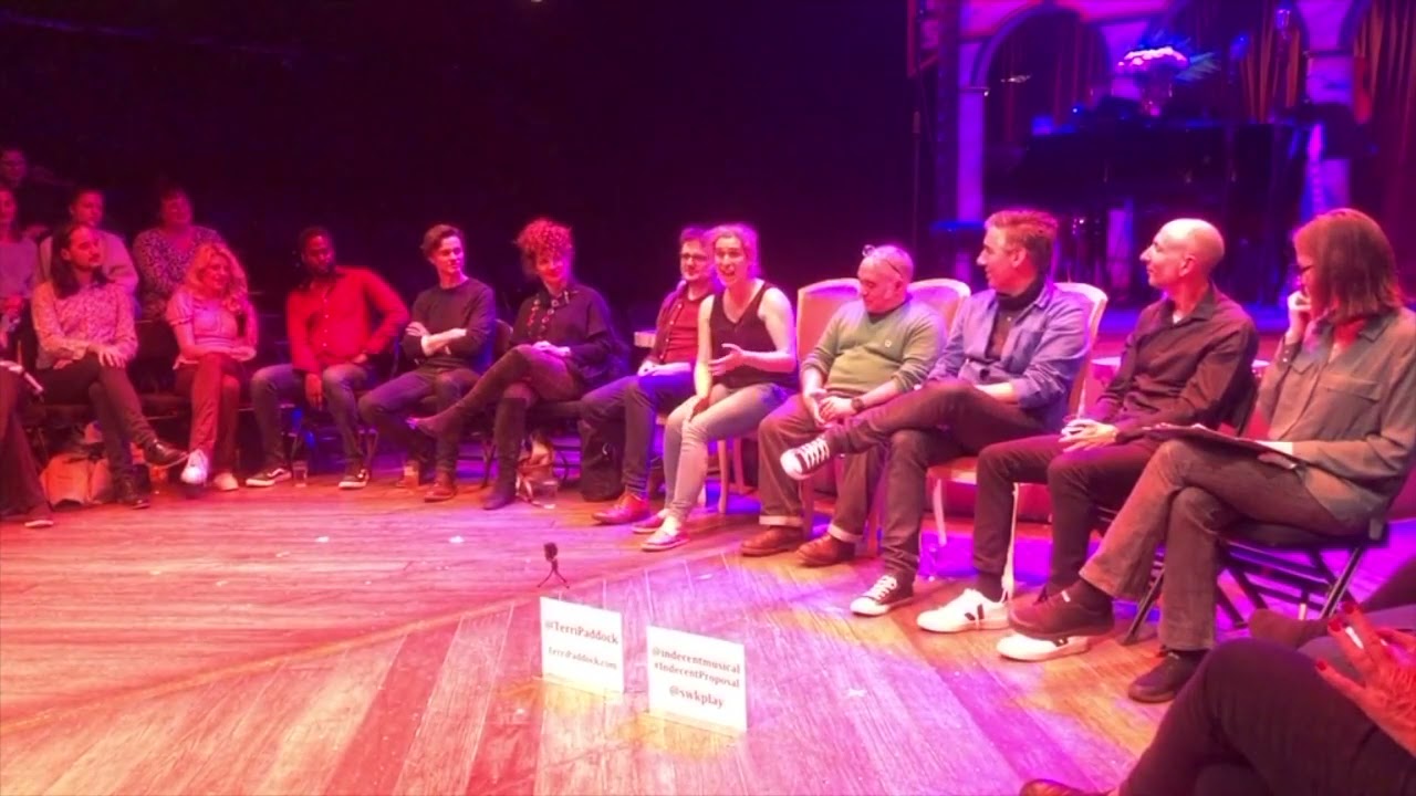 VIDEO What are you willing to do for $1 million? Indecent Proposal post-show QandA My Theatre Mates