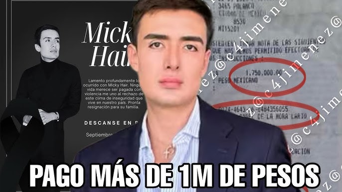 MICKY HAIR, THE STYLIST OF THE STARS WHO WERE MURDERED AT THE FOOT OF HIS BEAUTY SALON - YouTube