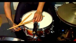 Sonor Select Force Canadian Maple Snare 12 x 5 - 2  & 1/2 Turn Top head - 1 turn bottom