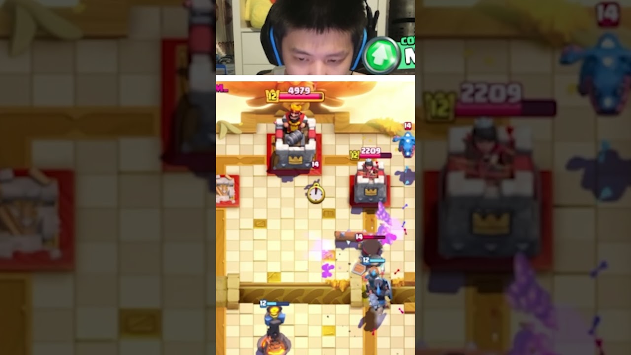 300Hp Comeback...Insane Predictions #clashroyale