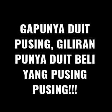 Status wa  pusing kepala