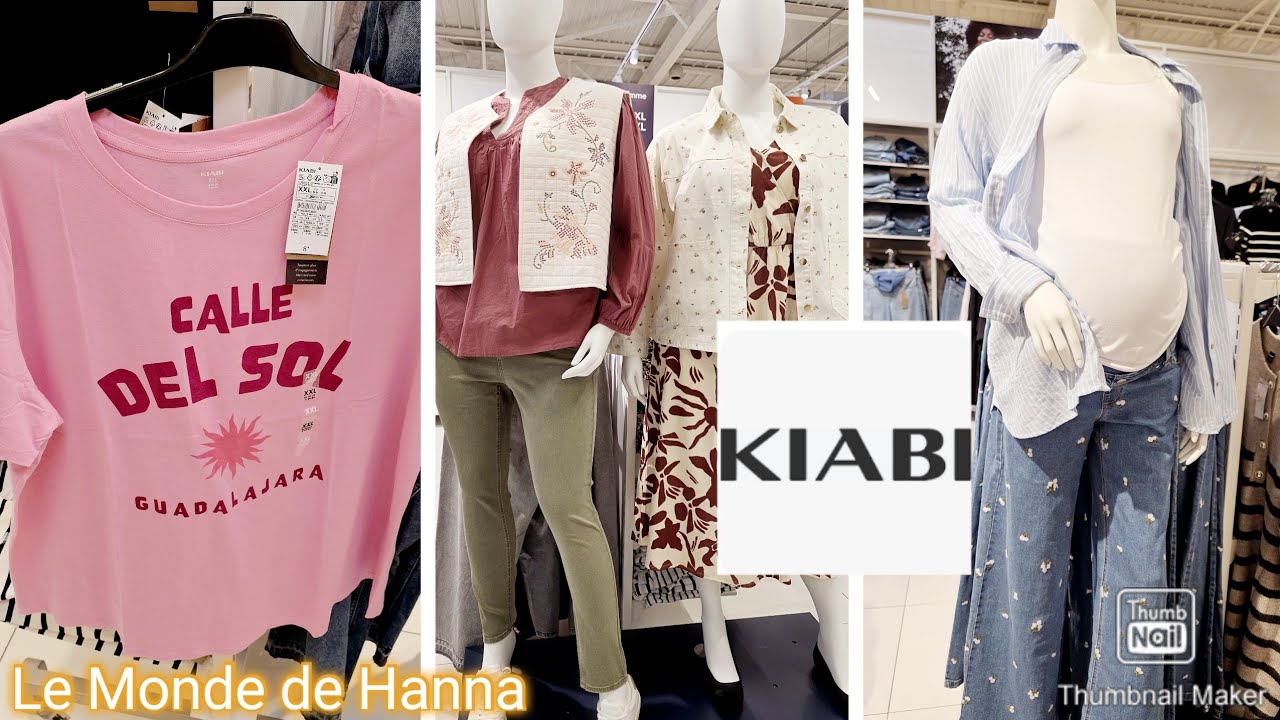 KIABI MODE 07-03 NOUVELLE COLLECTION FEMME GRANDES TAILLES MATERNITÉ 