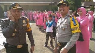 Surprise dari Kapolresta Depok Kombes Pol Herry Heryawan Sik Mh kepada anggotanya yang naik pangkat.