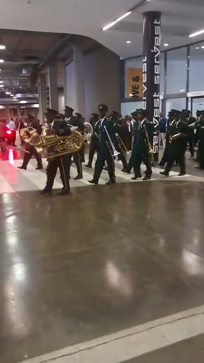 ZCC brass band entering FNb Mass Prayer #tsa_sion #zcc #Tsasion #brassband #FNB #Massprayer Zcc