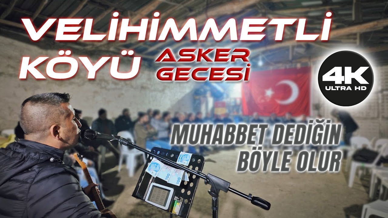 Velihimmetli Köyü Asker Gecesi 4K - Ankara Saz Ekibi
