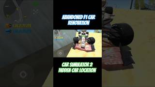 Rebuilding Abandoned Formula 1 Car - Car Simulator 2 hidden car location Gameplay