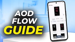 How to Use AOD Flow App on Androd - Get Always on Display on Android