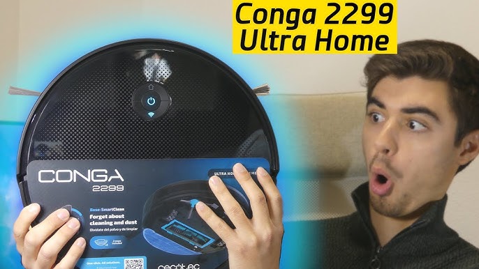 Robot aspirador Conga 2299 Ultra Home X-Treme con base de autovaciado 