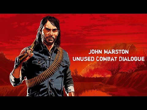 John Marston's Unused Combat Dialogue - Red Dead Redemption 2 - YouTube