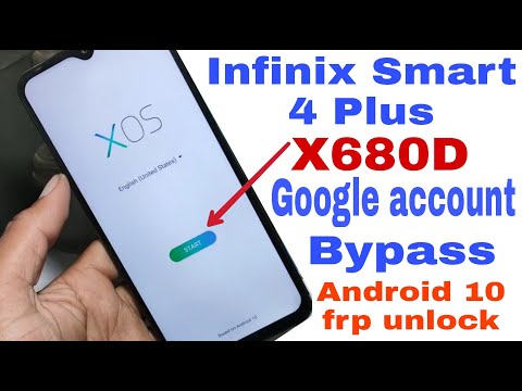 Infinix Smart 4 Plus Frp Unlock X680D Google Account Bypass Androaid 10 Frp Unlock Esay Trick