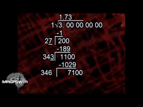 How to Solve a Square Root by Hand - MindPower009