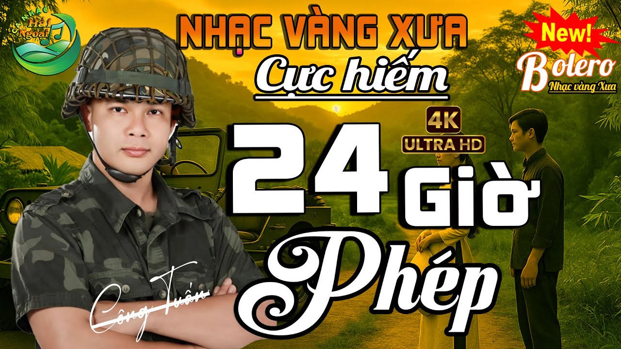 LK BOLERO CÔNG TUẤN GIỌNG CA ĐỘC LẠ ➤ LK CA NHẠC HẢI NGOẠI,NHẠC LÍNH XƯA 1975 HAY NHẤT MỌI THỜI ĐẠI