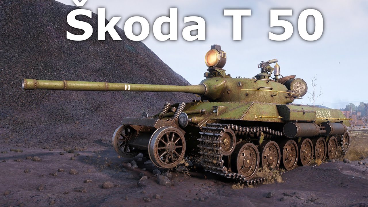 World of Tanks Škoda T 50 - Escaped The Grim Reaper.