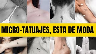 Thumbnail MICRO TATTOOS...especially for shy women / Golden Tattoo