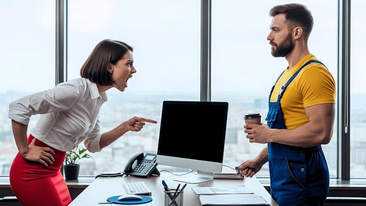 Prezes zwolniła samotnego ojca —kilka minut później okazało się, że tylko on może uratować jej firmę