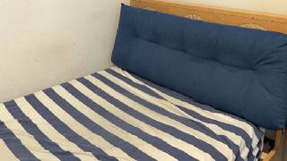Headboard Pillow Queen Bed Wedge Pillow for Dorm, Daybed, Back Support, Sitting Up, Reading, Relaxin