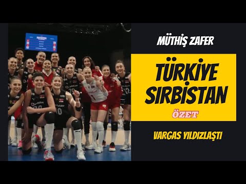 🏐 Sırbistan galibiyeti özel anlar | Melissa Vargas yıldızlaştı #FileninSultanları