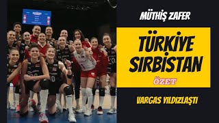 🏐 Sırbistan galibiyeti özel anlar | Melissa Vargas yıldızlaştı #FileninSultanları