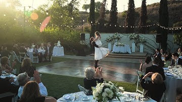 Their First Dance Will Make You Smile | Choreographed Wedding Dance at Arroyo Trabuco
