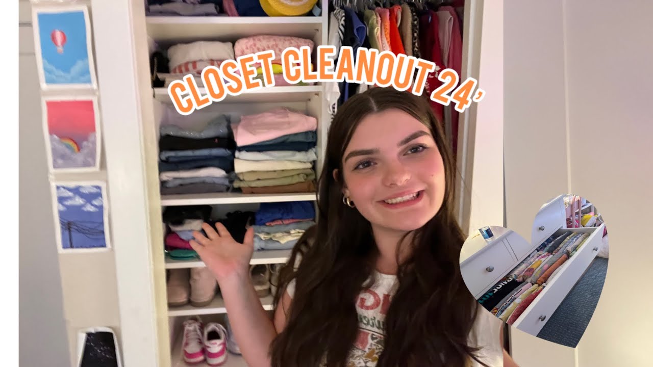 CLOSET CLEAN-OUT 24’ - YouTube