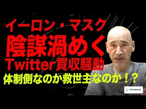 #129【イーロン・マスク】陰謀渦めくTwitter買収騒動-彼は体制側なのか救世主なのか？宇宙人か？-【デイブ•フロムのちょっと気になったニュース 提供 NATURECAN】