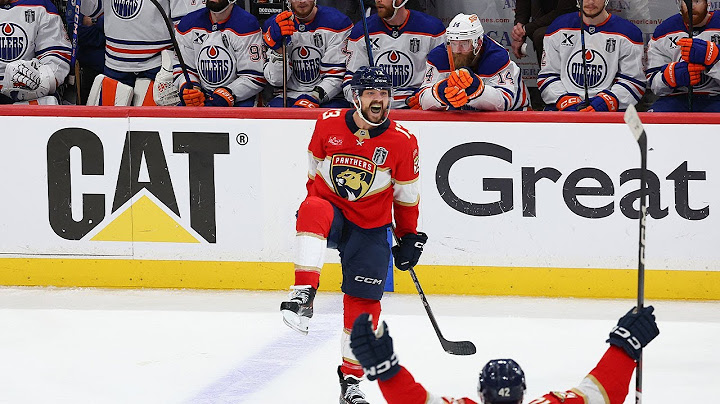 Sam Reinhart scores FOUR GOALS to clinch Lord Stanley 😼🏆