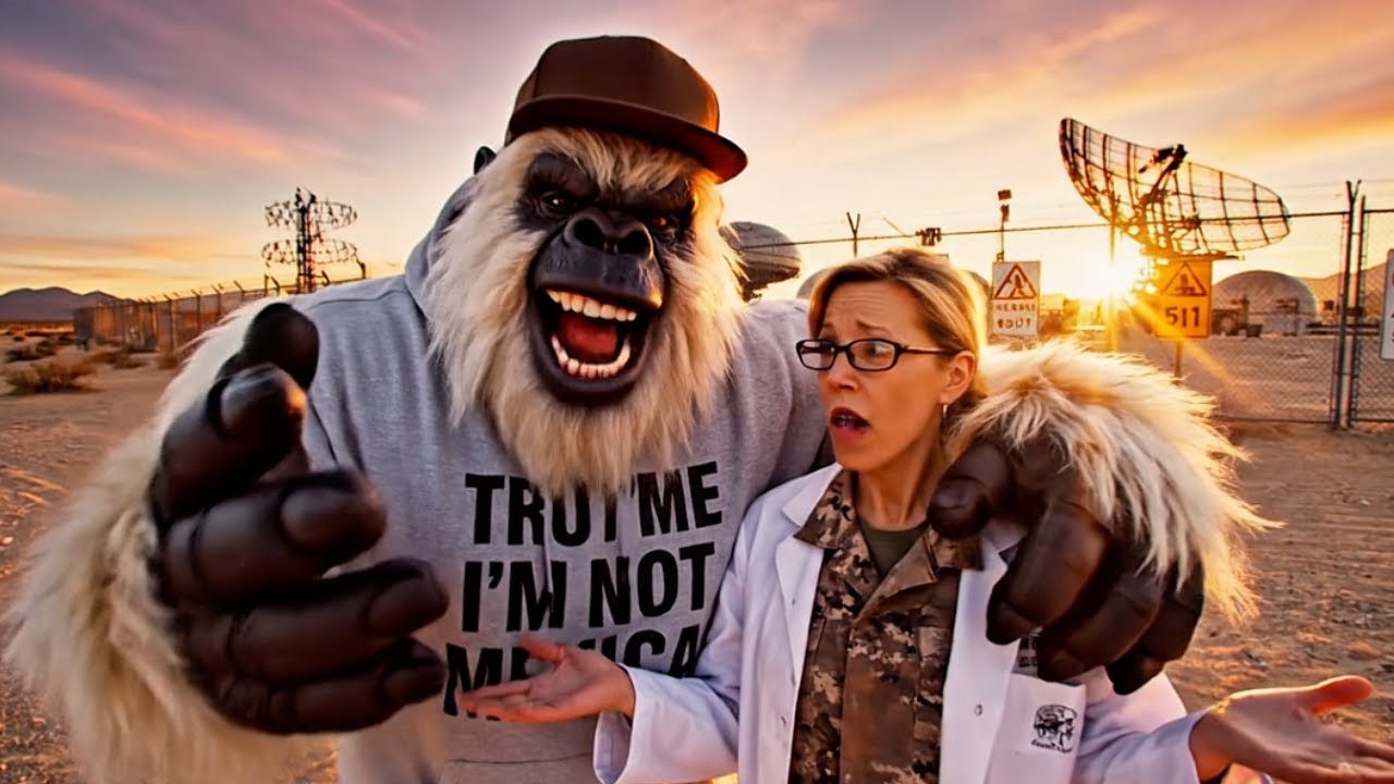 ЙЕТИ пробирается в Зону 51 | Они не были к этому готовы