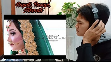 Tasya Rosmala - Tujh Mein Rab Dikhta Hai | Cover Version | Reaction